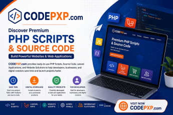 Discover Premium PHP Scripts & Source Code at CODEPXP.com