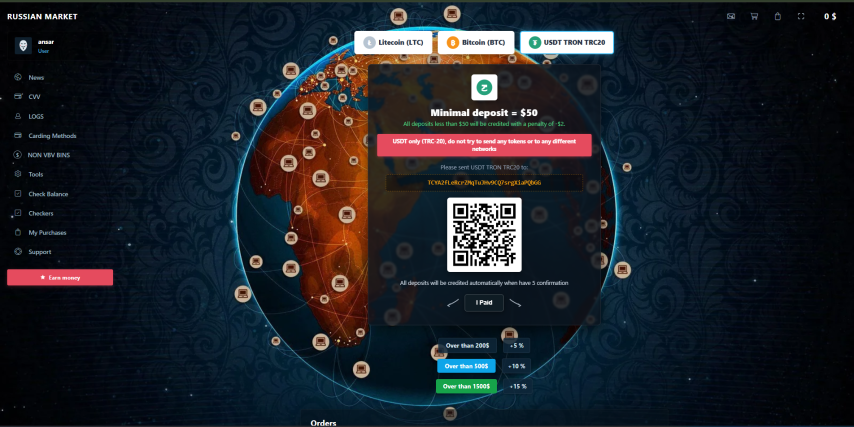 Russian Market PHP Script v2.4.0